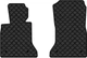 Коврики из экокожи EVAtech ECO в салон авто передние для 5 Series (F11) RWD Mechanical seats BMW 2010-2013 6 поколения Combi EU Экокожа черная с черной нитью черный кант (BM31056AB2BW4BBB) - изображение 1