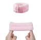Косметические напульсники на руки для макияжа / спорта WristBand набор нарукавники / манжеты / браслеты на запястья для умывания и ухода за лицом, розовый (105195286) - изображение 10