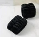Косметические напульсники на руки для макияжа / спорта WristBand набор нарукавники / манжеты / браслеты на запястья для умывания и ухода за лицом, черный (105204300) - изображение 3