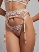 Комплект еротичної білизни з мереживом Nud Florence XL Тілесний (N03005) - зображення 6