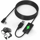 Кабель Oculus Link з подвійним живленням USB 3.2 на type С, 5 метрів для Meta Quest Oculus Quest 2, 3, 3S, Pro, Pico 4, 5 метрів, чорний - зображення 2
