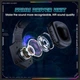 Ігрові бездротові навушники Onikuma GT806 з мікрофоном та LED RGB підсвічуванням геймерська гарнітура з шумоподавленням BT5.4/2.4G, Type-C, 20H Black - зображення 6