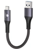 Кабель CONMDEX USB A to USB-C 15Вт, USB 3.1 Gen2, 10Gbps, 0.3м, grey - изображение 1