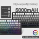 Клавиатура Attack Shark X85 Black Gradient Беспроводная Игровая Механическая. 2.4G/Bluetooth/Кабель. Батарея 5000mAh. 75% - изображение 4