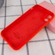 Чохол Silicone Premium case з захистом камери для iPhone 12 Full Camera Protective red 9685 - изображение 2
