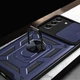 Протиударний броньований чохол із захистом камери для Samsung Galaxy S21 FE Armor Case Keysion S21FE blue - зображення 6