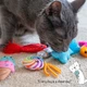 Набор игрушек для кошек Outward Hound Kitty Sweet Treats Cat Toys, 6 шт - изображение 2
