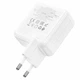 Зарядний пристрій Hoco C115A Header PD65W QC (2C1A) GAN White - изображение 4
