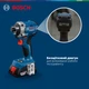 Аккумуляторный безщеточный ударный гайковерт Bosch GDR 18V-215+ (2x аккумуляторы GBA 18V 2.0Ah + 1х Профессиональное зарядное устройство для GAL 18V-20 + Кейс) (06019N2022) - изображение 7