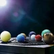 Планеты Солнечной системы из 9 натуральных камней, развивающий набор для детей, сувенир из камней для взрослых - изображение 3