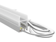 Светильник LEDUA светодиодный для стеклянных полок N4-4-900 900мм 12V 9W 900lm COB 4500K нейтрально белый свет, белый провод 2м - изображение 7