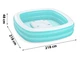 Бассейн надувной Bestway 54446 с плавающим столом Sippin' Summer 218 x 218 x 48 см (DM-54446) - изображение 2