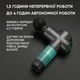 Ручной массажный пистолет Fascial Gun 8121 для глубокого массажа всего тела - изображение 2