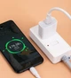 Кабель USB - Type-C для зарядки и питания 120W 25см Белый ( код: USBType-C025m120W ) - изображение 6