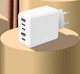 Сетевое Зарядное Устройство 30W Быстрая Зарядка Блок Блочок USB-A 3.1A, USB Type-C PD 18W 2xUSB, USB-A QC 3.0 + Type-C PD Белый - изображение 2