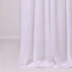 Тканина тюль однотонний рогожка Lilin, 330 см, 56 г/м2 V-BE020 white - зображення 1