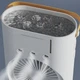 Міні-кондиціонер RIAS Air Cooler Fan дворівневий з зволожувачем повітря та підсвічуванням 280ml 12W USB White - зображення 4