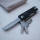 Карманный многофункциональный мультитул NexTool Multifunction Knife Black NE20096 Мини мультитул брелок с ножницами - изображение 5