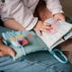 М'яка книжка сенсорна розкладачка для новонароджених BabyOno Морський світ - зображення 3