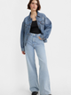 Jeansy damskie Levi's Ribcage Wide Leg H223 Far And Wide A6081-0002 W28L34 Błękitne - obraz 3