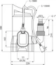Насос дренажный Pumpman GS550 Hmax 8 м Qmax 9.3 куб.м 550 Вт (CV029786) - изображение 6