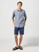 Шорты хлопковые короткие мужские Wrangler 112362348 36 Синие (5401139209985) - изображение 7