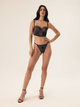 Majtki stringi damskie koronkowe Esotiq Barely 42460-61X L Czarne (5903972515518) - obraz 3