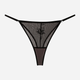 Majtki stringi damskie koronkowe Esotiq Barely 42460-61X XL Czarne (5903972515525) - obraz 6