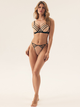 Majtki bikini damskie siateczkowe Esotiq Blanca 41680-61X S Czarne (5903972551745) - obraz 8