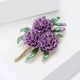 Брошь BROCHE бижутерия Цветы Гортензия фиолетовая BRBF114872 - изображение 5