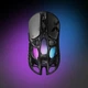 Геймерська акумуляторна, бездротова (Bluetooth + 2,4G), миша GravaStar X Pro 8K Wireless Gaming Mouse, RGB, Galaxy Black (GSXPRO_BLK) - зображення 2