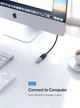 Кабель Ugreen US103 USB 2.0 Male to Female Extension Cable 5 м Black (UGR-10318) - изображение 3