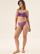 Majtki brazyliany damskie koronkowe Bloovii Ocrissa 42246-45X XS Fioletowe (5903972543696) - obraz 9