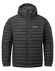 Чоловічий легкий пуховик Rab Microlight Alpine Jacket, Black, L - зображення 1