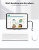 Переходник Ugreen US378 USB-C to USB 3.0 OTG Alu Case with Braid 10 см Black (UGR-70889) - изображение 4