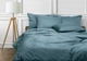 Постельное белье LUXURY LINENS Premium TURKUAZ 100% египетский хлопок 500ТС, Двоспальні - изображение 1