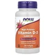 Витамин Д3 D3 1000 МЕ NOW Foods 180 капсул - изображение 1
