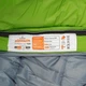 Спальный мешок Pinguin Mistral PFM (3/-3°C), 195 см - Right Zip, Green - изображение 8