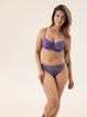 Majtki brazyliany damskie koronkowe Bloovii Ocrissa 42246-54X L Niebieskie (5903972543764) - obraz 5