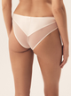 Majtki brazyliany damskie siateczkowe Esotiq Influensa 42324-01X L Kremowe (5903972375754) - obraz 2