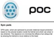 Сменная подкладка для шлема POC Axion SPIN pad kit SPIN, Blue, M/L - изображение 4