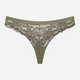 Majtki stringi damskie koronkowe Esotiq Lynn 42331-87X L Khaki (5903972387498) - obraz 5
