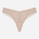 Majtki stringi damskie koronkowe Esotiq Briana 42345-82X M Beżowe (5903972518274) - obraz 6