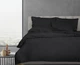 Постельное белье LUXURY LINENS Cecilia Tencel Black 100% тенсел (2300193) - изображение 1
