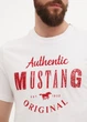Футболка чоловіча Mustang Білий L (1012988) - изображение 4