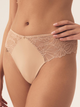 Majtki brazyliany damskie koronkowe Esotiq Briana 42346-82X S Beżowe (5903972518410) - obraz 1