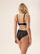 Majtki brazyliany damskie koronkowe Esotiq Briana 42346-99X XL Czarne (5903972520918) - obraz 5