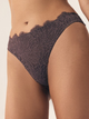 Majtki stringi damskie koronkowe Esotiq Sapphire 42372-90X L Szare (5903972397275) - obraz 1