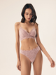 Majtki stringi damskie koronkowe Esotiq Sapphire 42372-39X L Różowe (5903972397237) - obraz 4