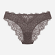 Majtki brazyliany damskie koronkowe Esotiq Sapphire 42371-90X L Szare (5903972397145) - obraz 7